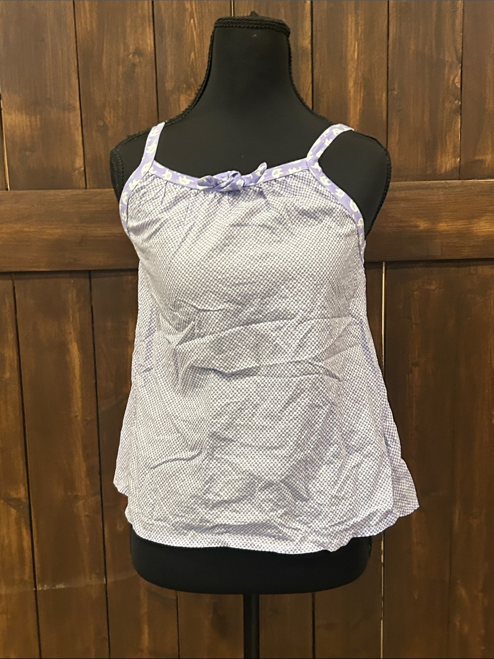 naartjie Lavender Polka Dot Spaghetti Strap Camisole
